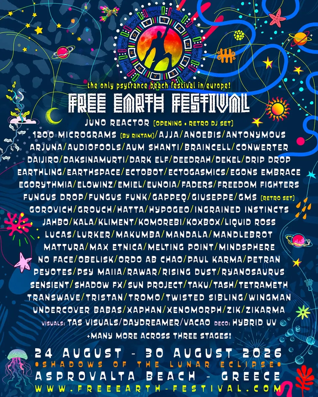 FREE EARTH FESTIVAL 2026