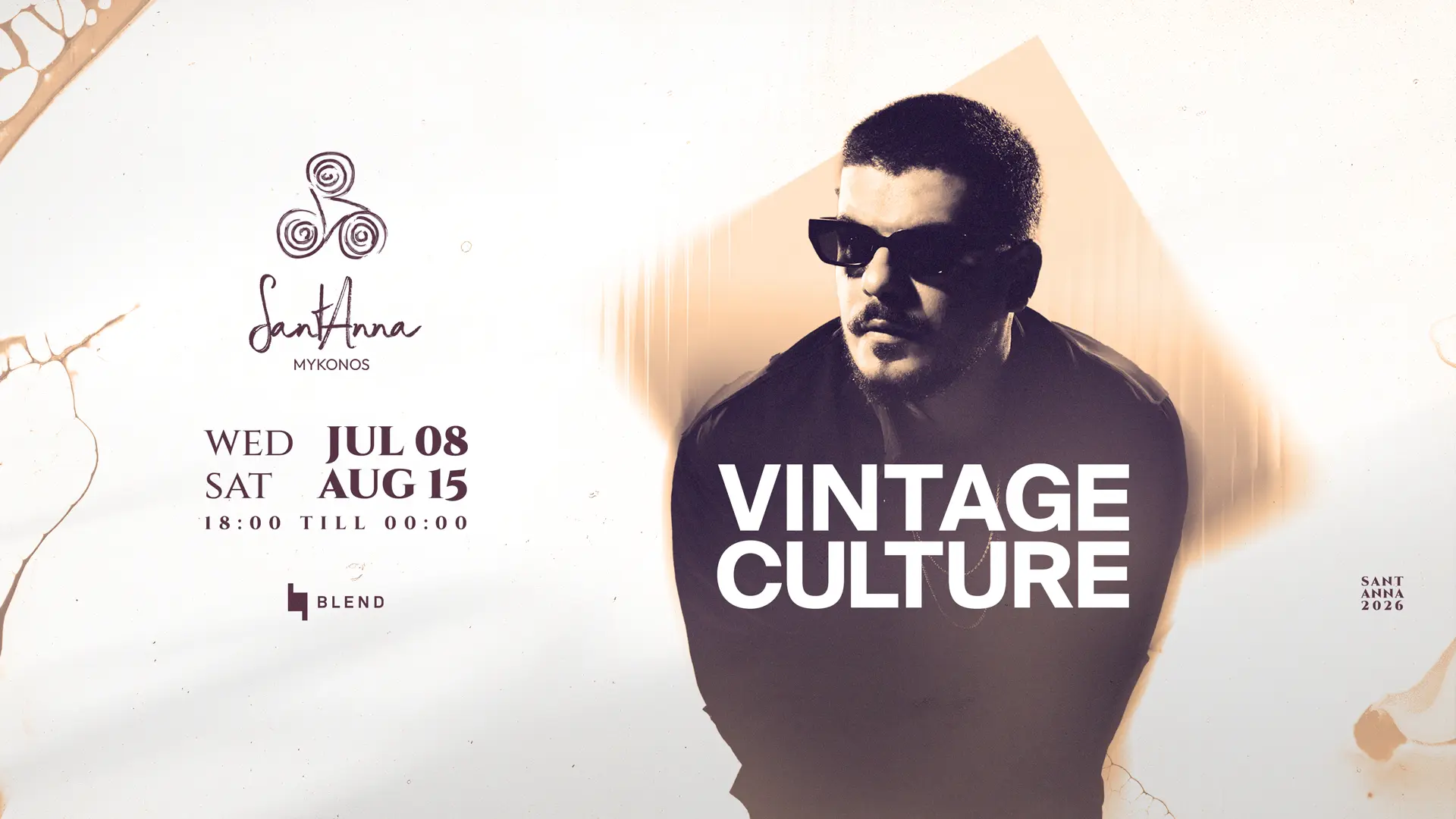 SANTANNA MYKONOS PRESENTS VINTAGE CULTURE