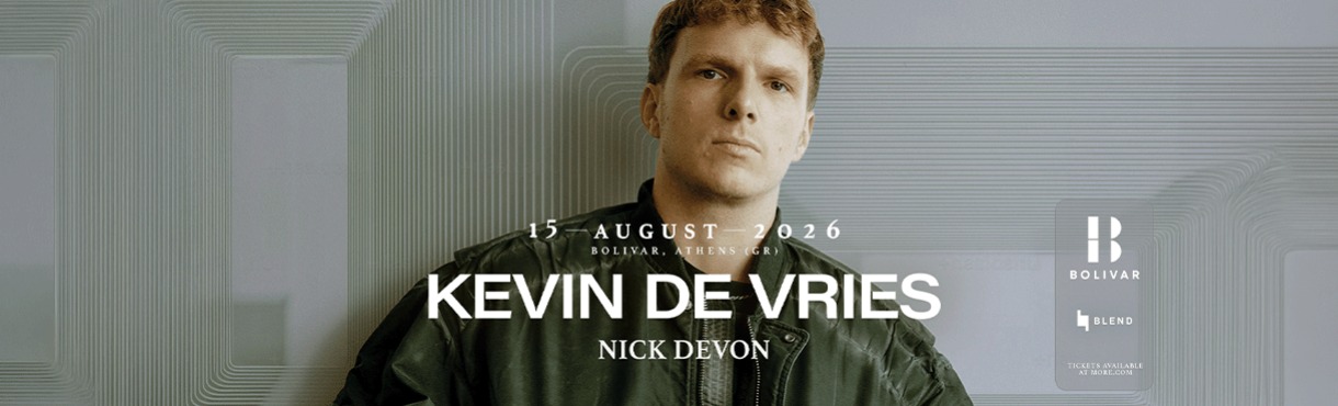 BOLIVAR x BLEND PRESENTS KEVIN DE VRIES